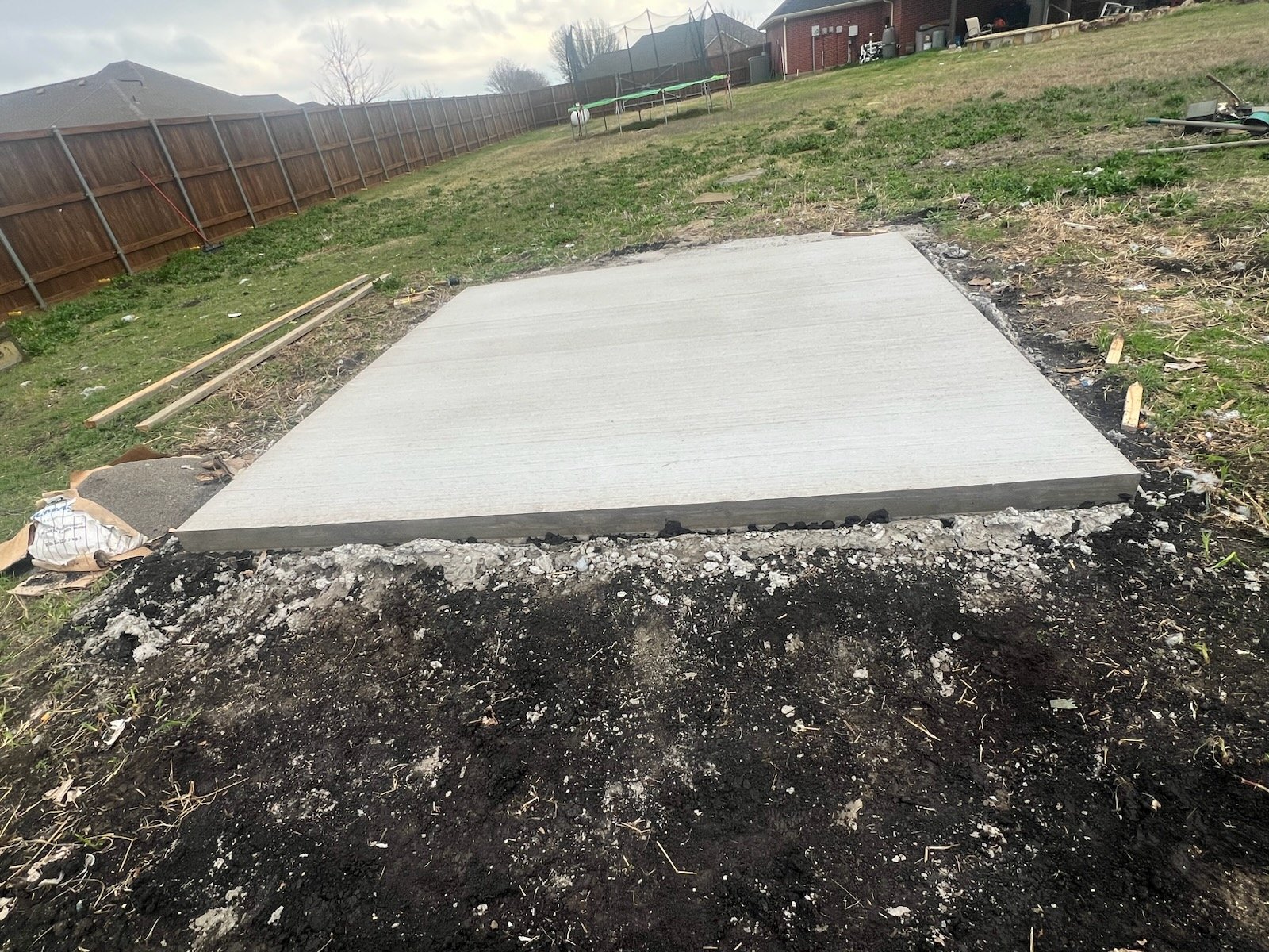 Concrete Slabs / Stamping Result